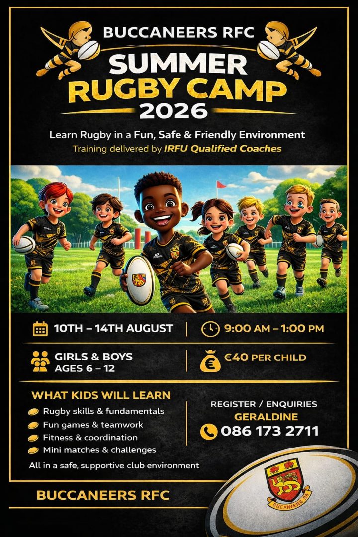 SUMMER CAMP – Buccaneers R.F.C
